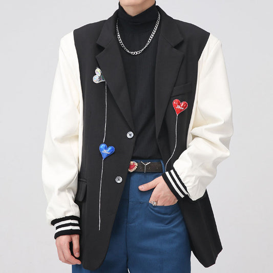 Heart Balloon Decor Blazer