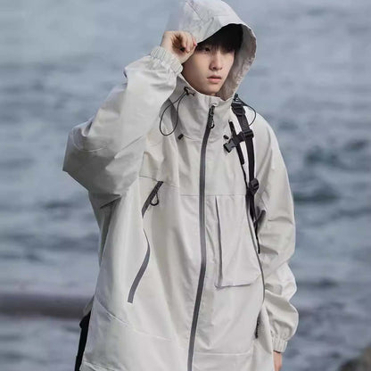 Outdoor Windproof Hooded Jacket