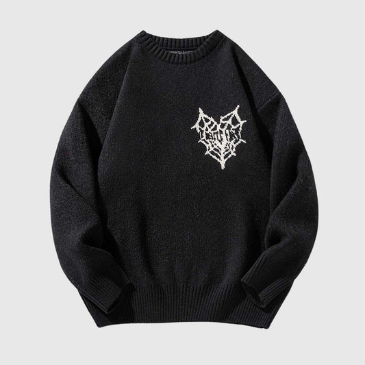 Graphic Embroidered Sweater