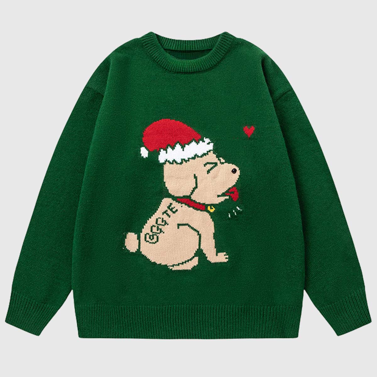 Santa Dog Knit Sweater