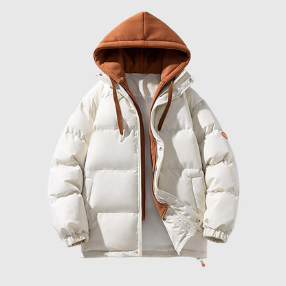 Two-in-One Hooded Puffer Jacket