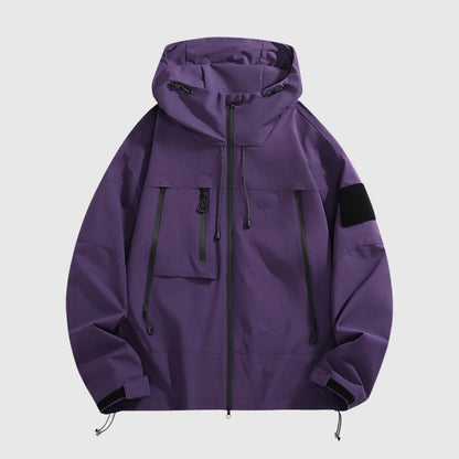 Waterproof Utility Hooded Jacket