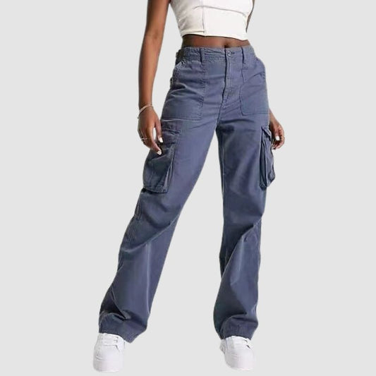 High Waist Casual Cargo Pants