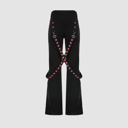 Y2K Star Print Jeans