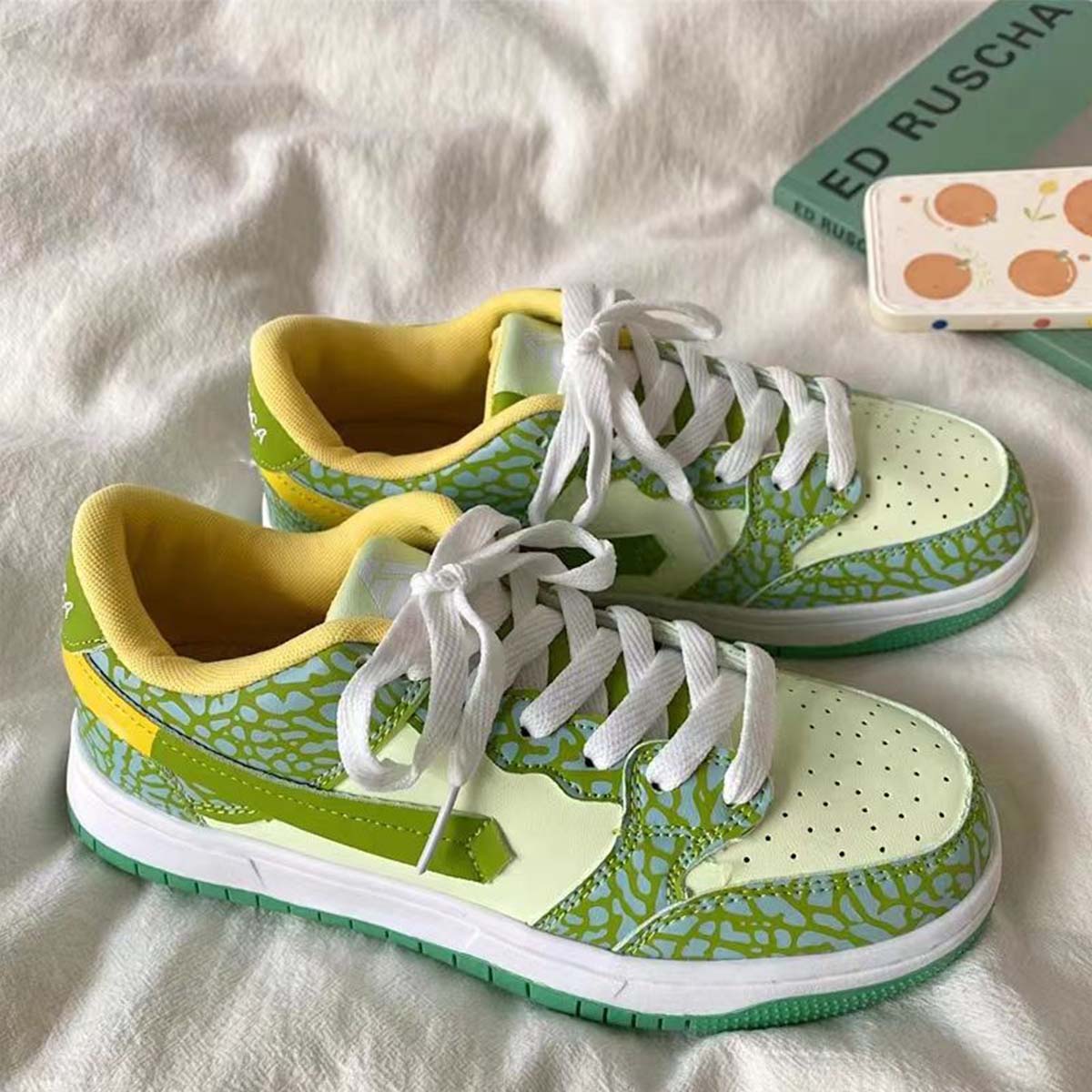 Neon Green Sneakers