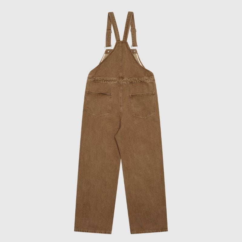 Vintage Desert Cargo Overalls