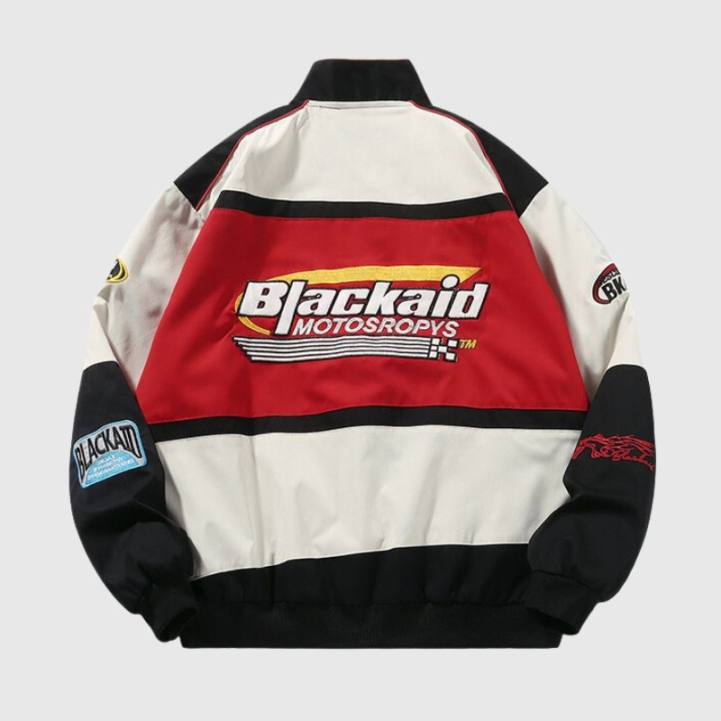 Full Embroidered Vintage Racing Jacket