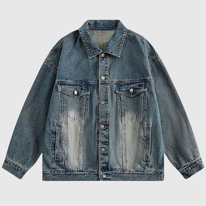 Vintage Wash Denim Jacket