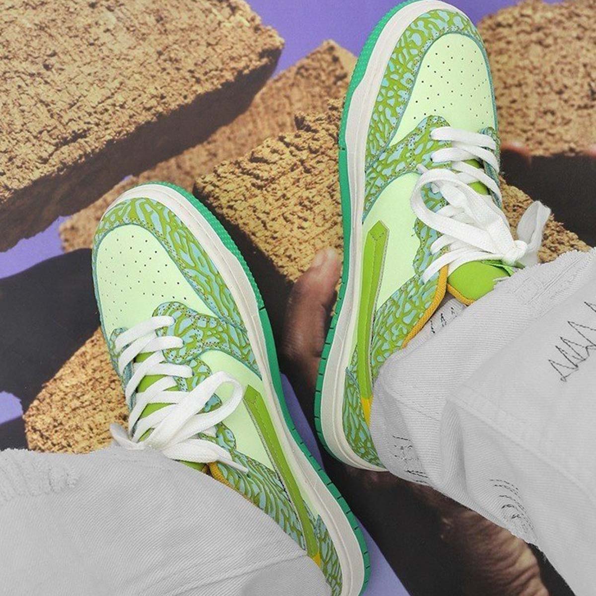 Neon Green Sneakers