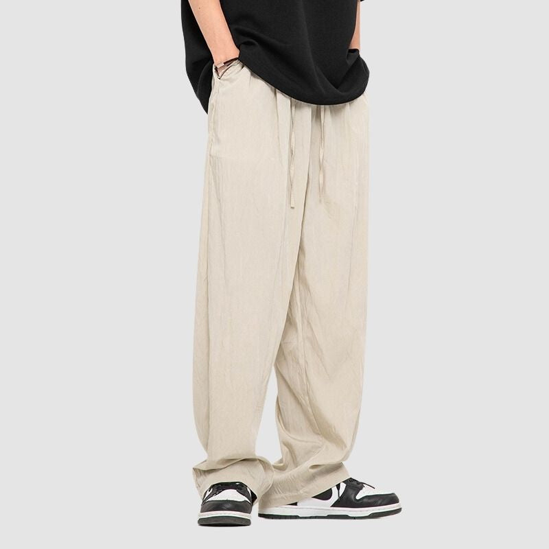 Simple Straight Leg Yamamoto Pants