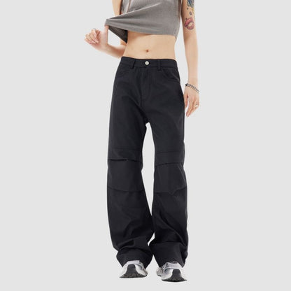 Basic Straight Sports Pants