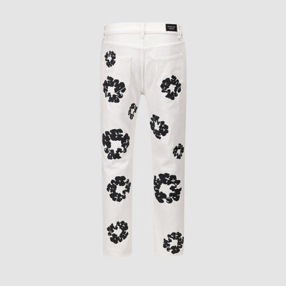 Kapok Pattern Printed Jeans