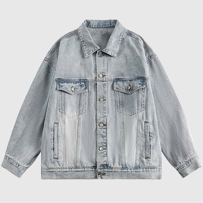 Vintage Wash Denim Jacket