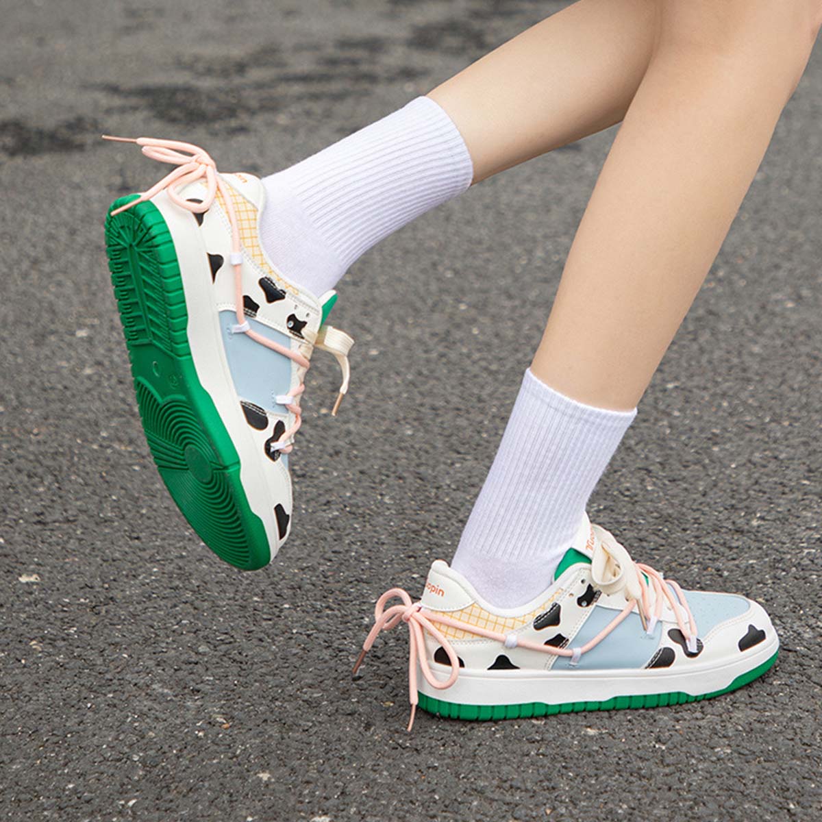 Retro Pastel Chunky Sneakers