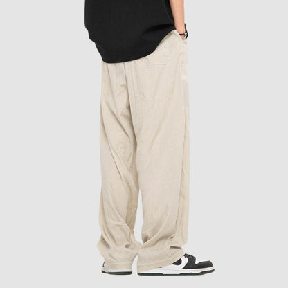 Simple Straight Leg Yamamoto Pants