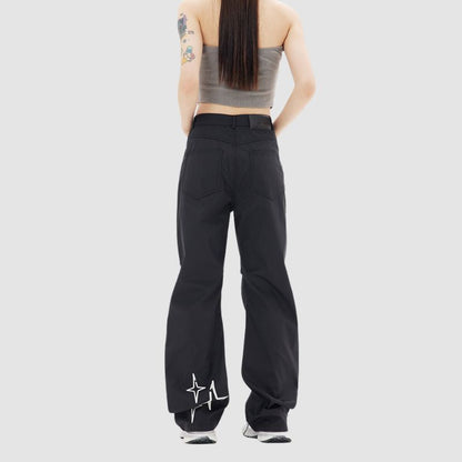 Basic Straight Sports Pants