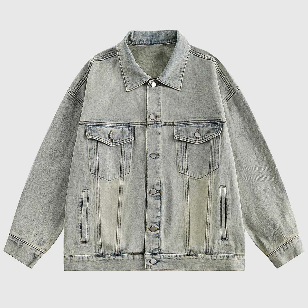 Vintage Wash Denim Jacket