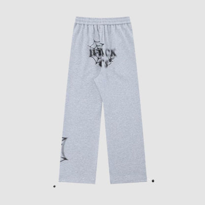 Spider Web Printed Sweatpants