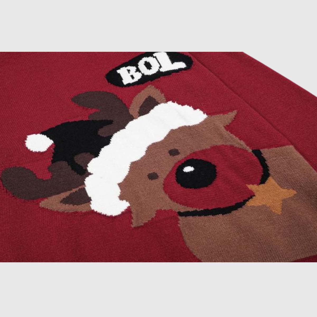 Reindeer Knit Christmas Sweater