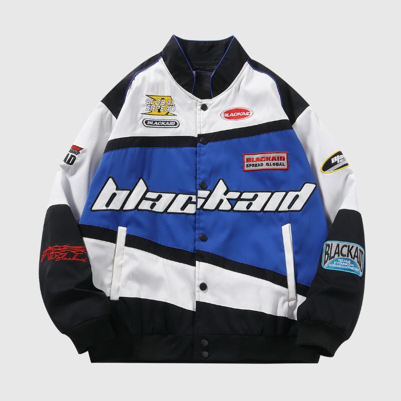 Full Embroidered Vintage Racing Jacket