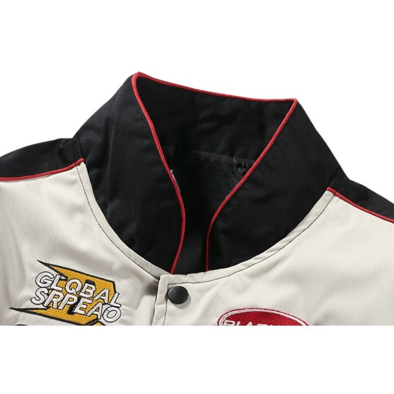 Full Embroidered Vintage Racing Jacket