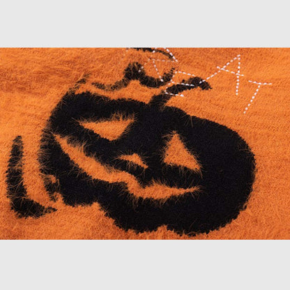 Halloween Ghost Knit Sweater